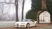 Bugatti Chiron habillé par Hermès