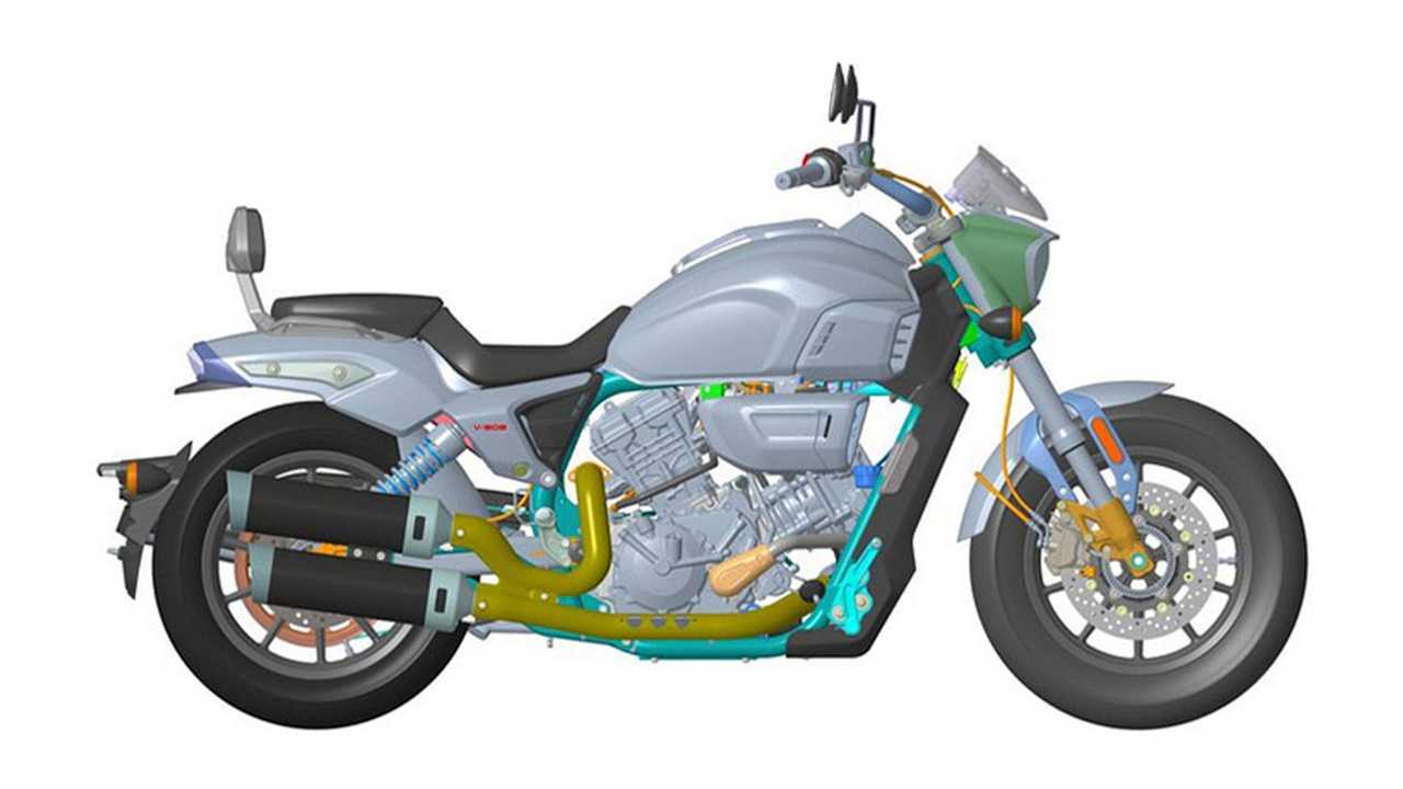 Longjia V-Bob 650 Design - Side, Right