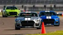 Ford Mustang Shelby GT500 Performance Parts On Track