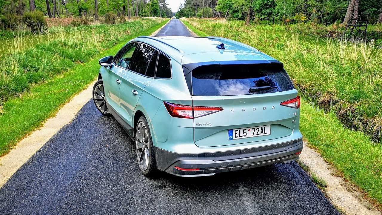 Essai Skoda Enyaq 80