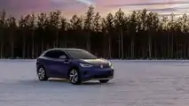 Volkswagen ID.4 winter driving