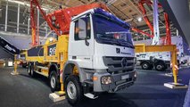 Daimler Nutzfahrzeuge auf der Bauma 2019