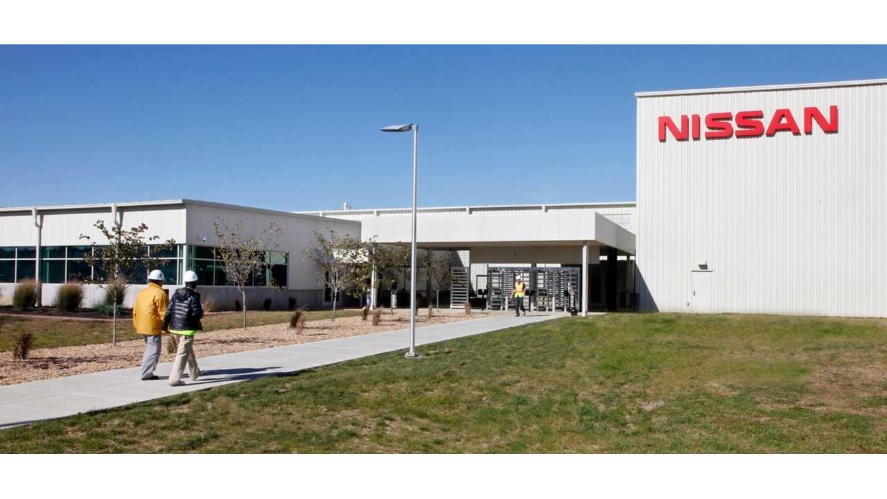 Largest Lithium-Ion Automotive Battery Plant In The U.S Belongs To Nissan And It's Located In Tennessee