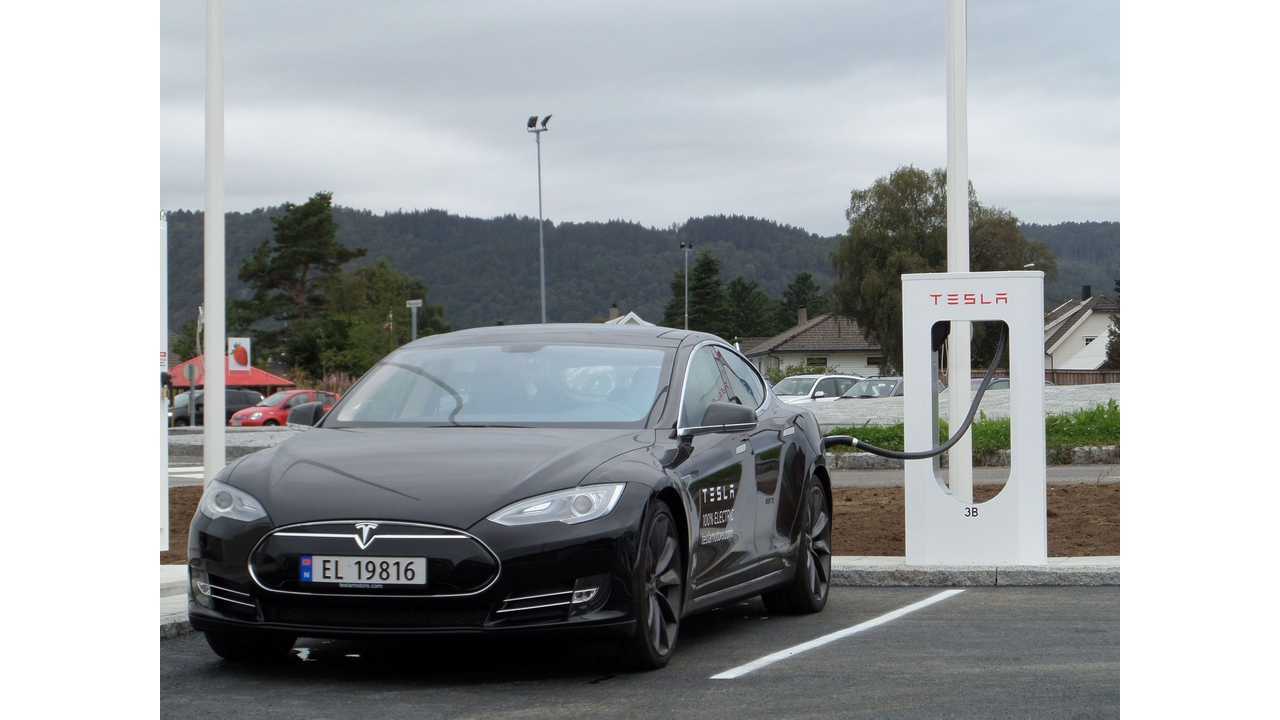 Tesla Model S In Norway