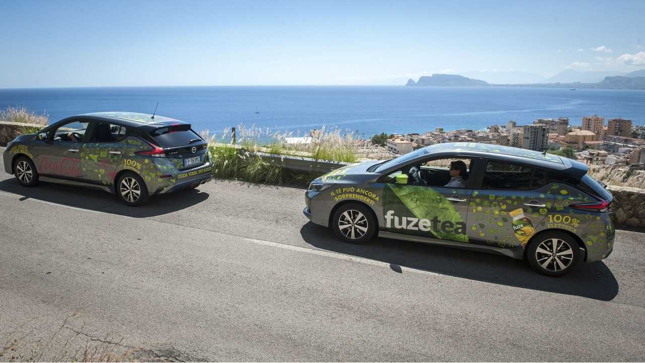 Nissan and Sibeg partner to develop a new electric ecosystem with 110 Nissan LEAFs in Sicily, Italy