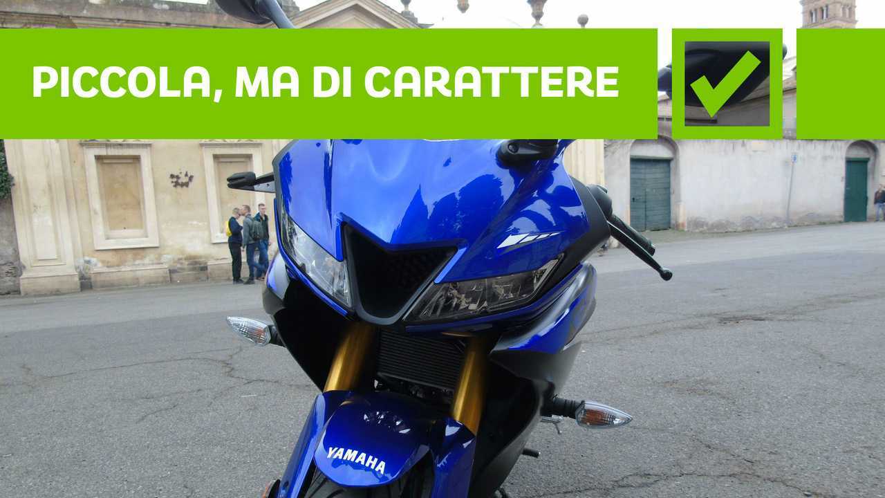 Yamaha YZF-R125, pro e contro