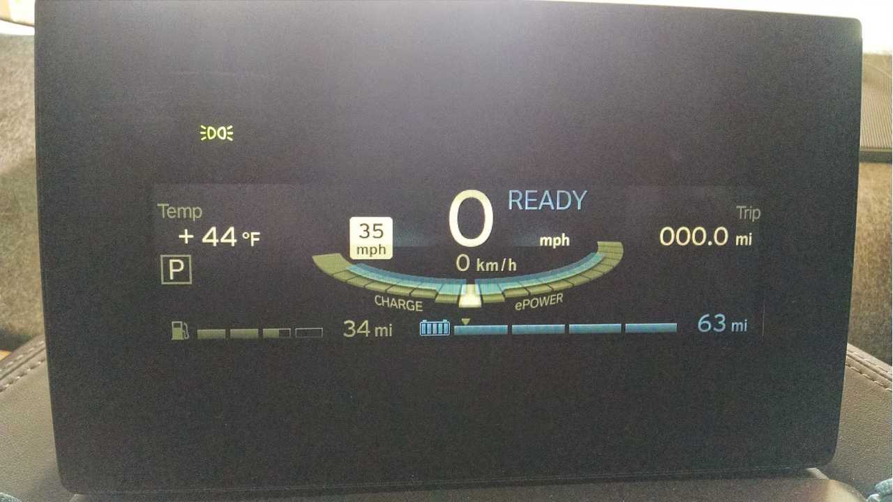 With temperatures in the 40's, I was averaging 60 to 65 miles of range per charge.