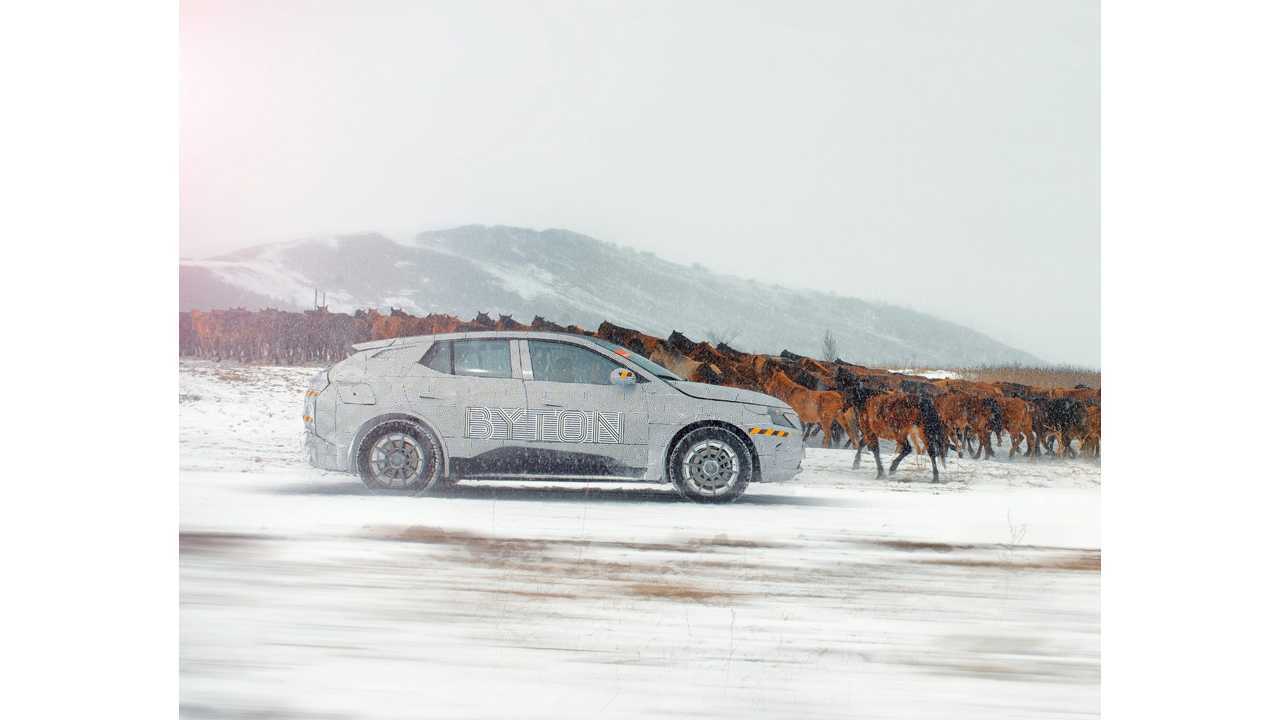 BYTON Completes Initial Cold Weather Testing For M-Byte SUV