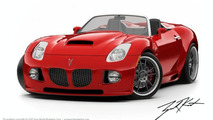 Pontiac Solstice with Mallett Pitbull Body Kit