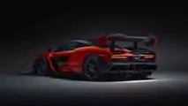 2018 McLaren Senna - L'aileron arrière