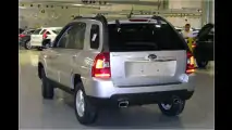 Ungetarnter Kia Sportage