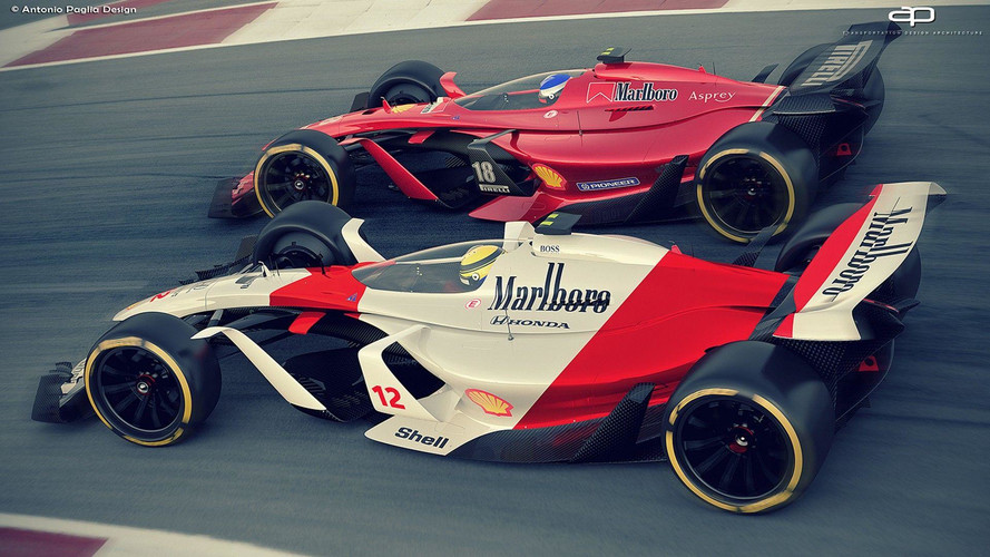 Formula 1 Vision Concept 2025 de Antonio Paglia Design