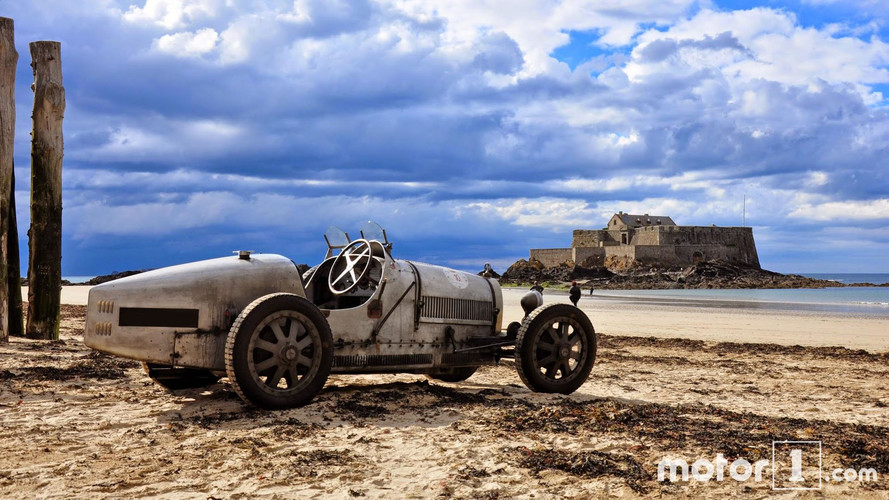 1925 - Bugatti Type 35 à Saint-Malo, France