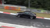 2018 BMW M2 CS screenshot from spy video