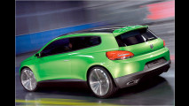 VW Scirocco erwischt