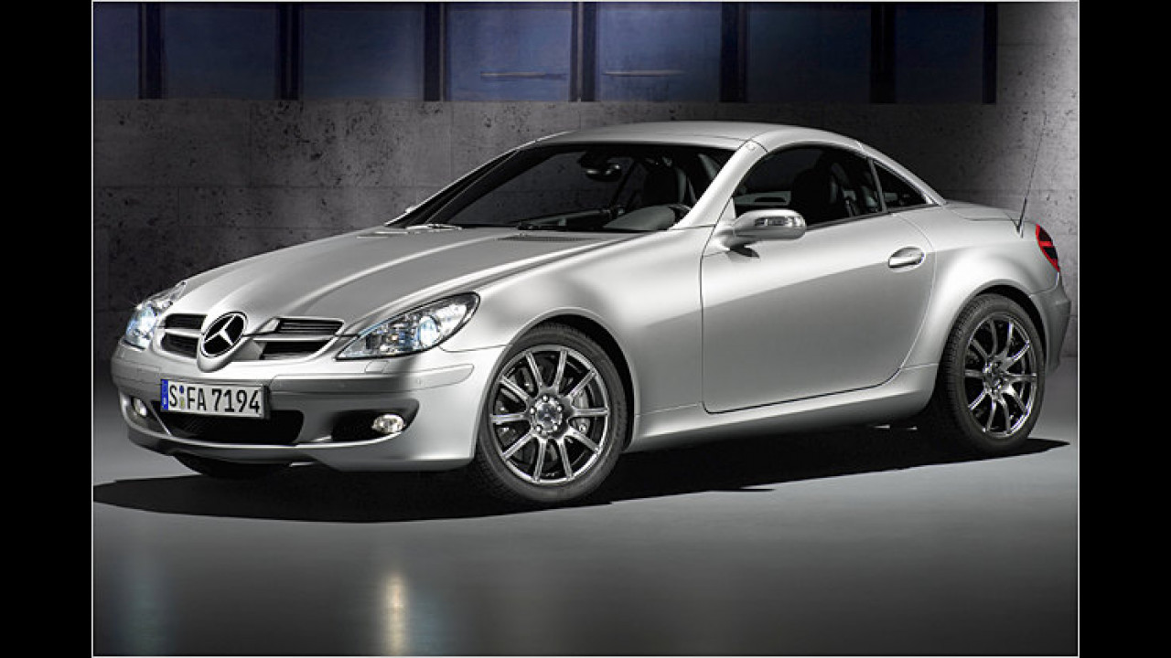 Mercedes Benz Der Slk Feiert Seinen Zehnten Geburtstag