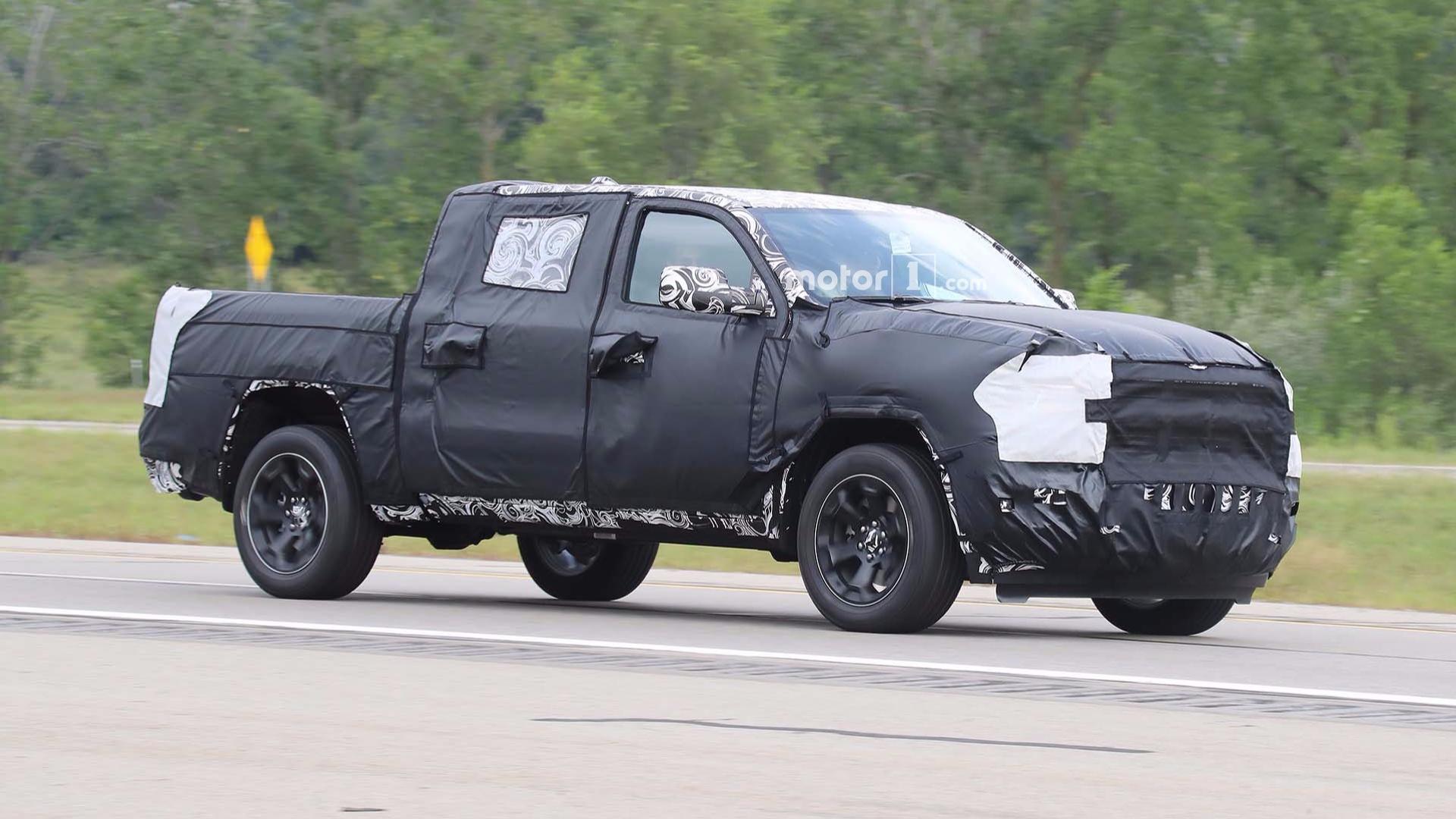 2019 Ram 1500 Spied With Interior And Lights Exposed