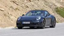 Porsche 911 Convertible Spy Pics