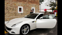 Niki Lauda e Ron Howard a Maranello