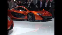 McLaren P1, live dal Salone di Parigi 2012