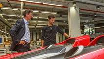 Mark Webber takes delivery of Porsche 918 Spyder