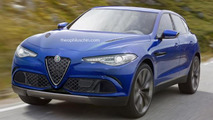 Alfa Romeo SUV rendering / Theophilus Chin