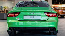 Audi RS7 Sportback in Apple Green Metallic