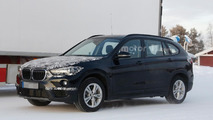 Stretched BMW X1 spy photo