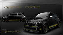 Official renderings of the Camal Fiat 500 Marcia Corta