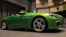 BMW 650i Convertible Java Green / BMW Abu Dhabi