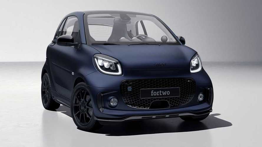 smart fortwo bluedawn, la 2 posti elettrica in allestimento speciale