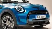 Mini Cooper SE Collection (2021): Die Scheinwerfer tragen nun schwarze Ringe