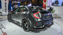 Honda Civic Type R prototype live at Montreal Auto Show