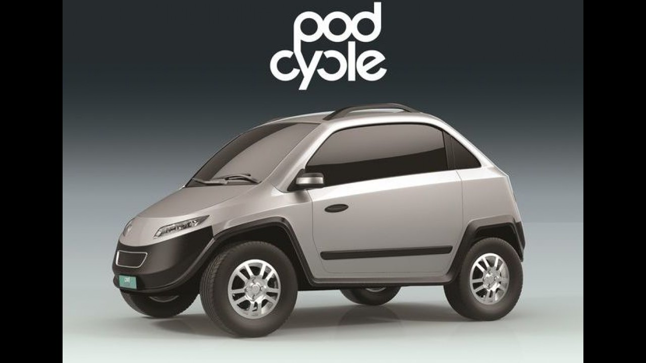 Podcycle: conheça o projeto brasileiro de minicarro elétrico compartilhado