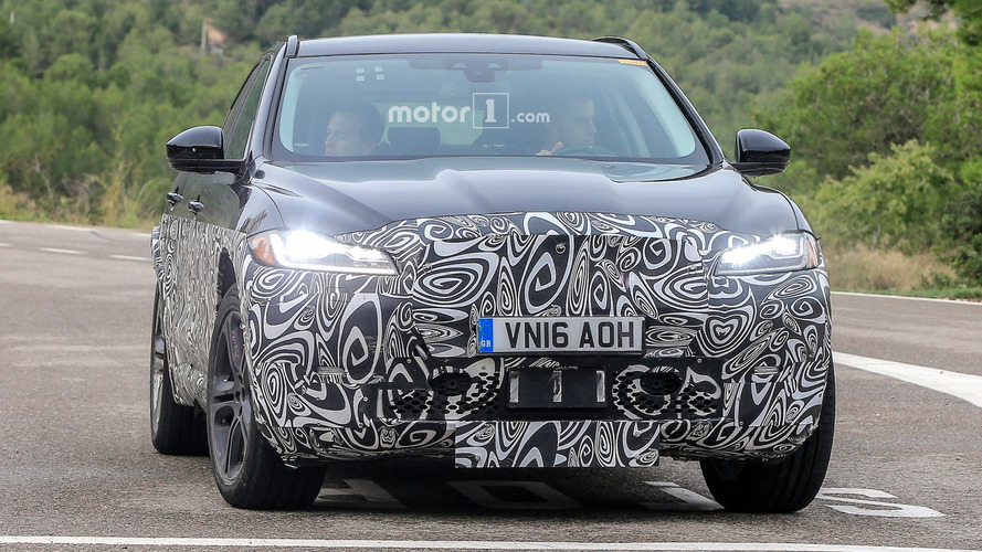 Jaguar I-Pace Test Mule