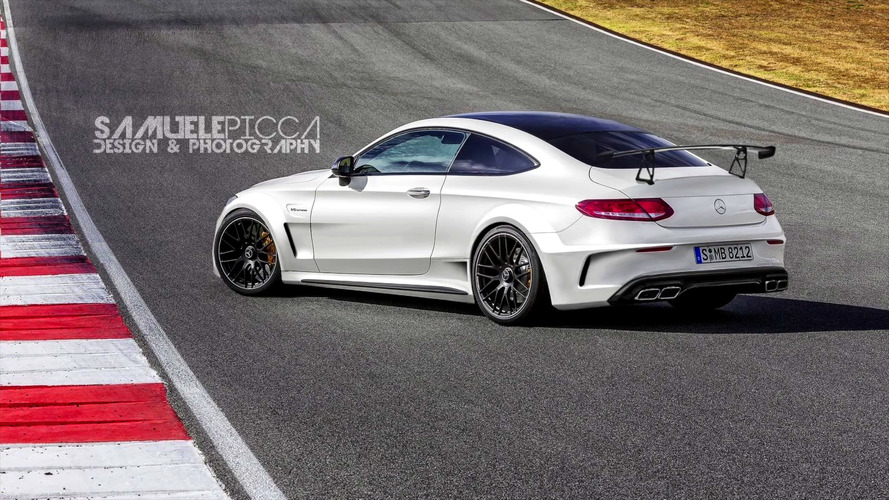 Mercedes-AMG C63 Coupe Black Series render