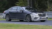 2017 Mercedes-AMG S63 facelift spy photo