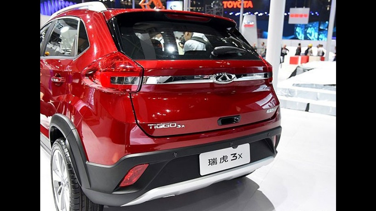 Salão de Pequim: cotado para o Brasil, Chery Tiggo 3X baseado no Celer é revelado