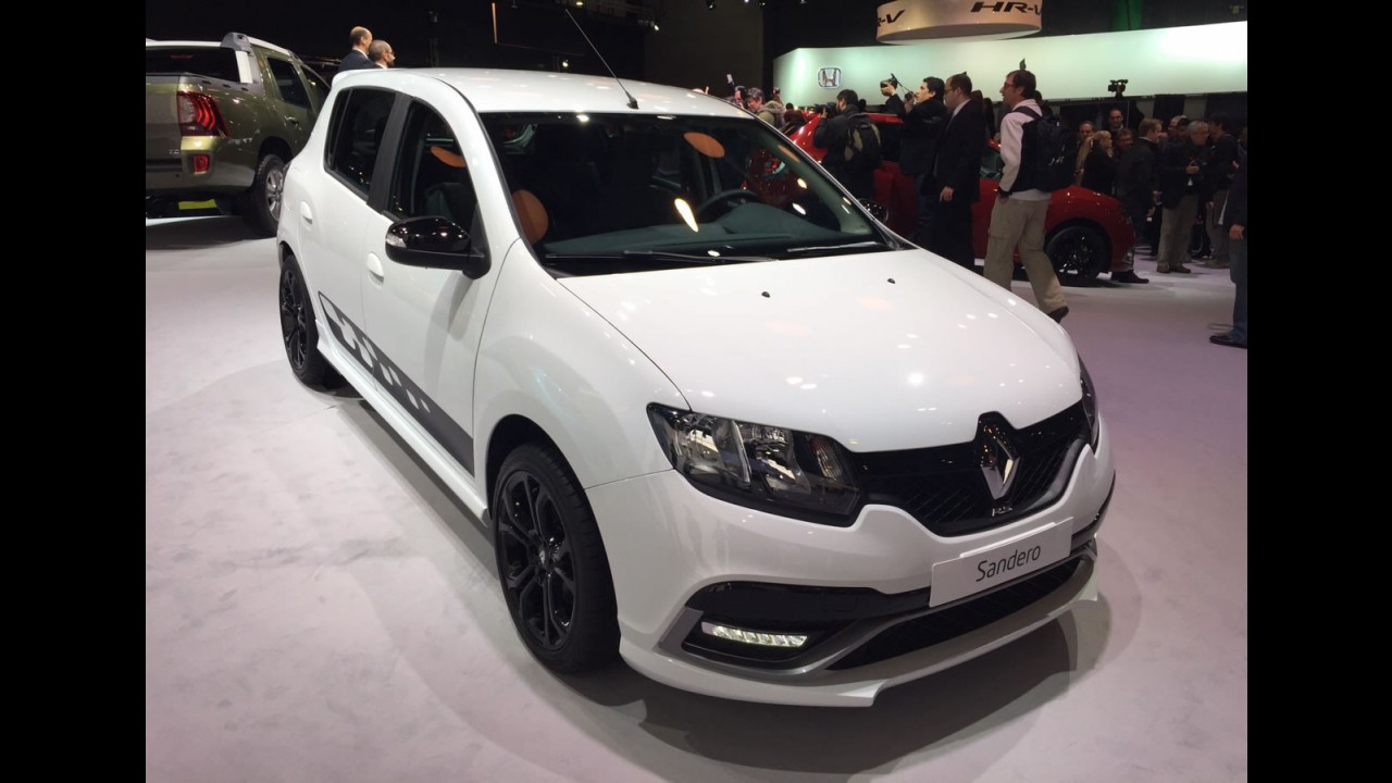 Buenos Aires: novo Sandero RS tem 150 cv e vai a 100 km/h em 8,5 s