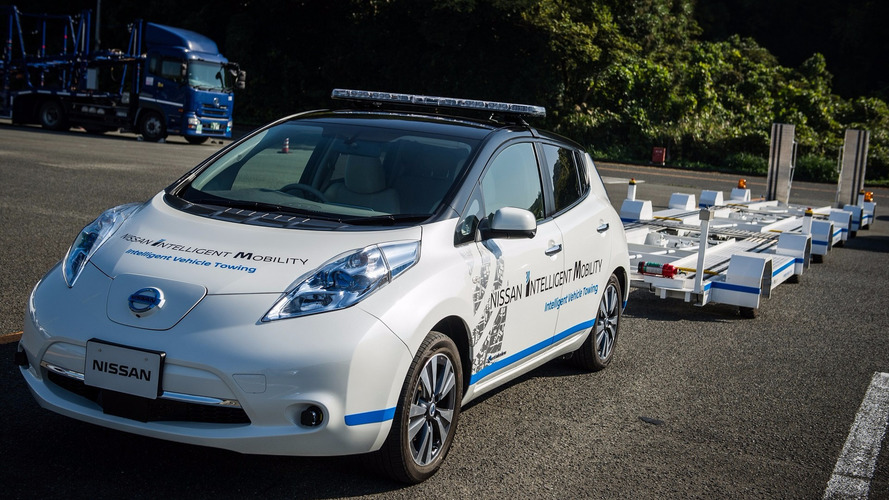 Nissan Leaf çekici aracı