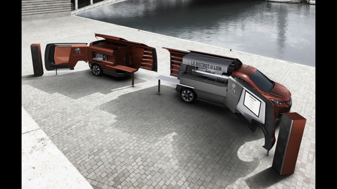 Peugeot lança Foodtruck mais gourmet do mundo