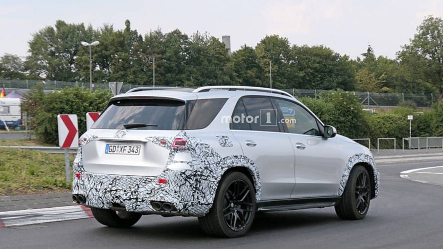Mercedes-AMG GLE 53 spy photo