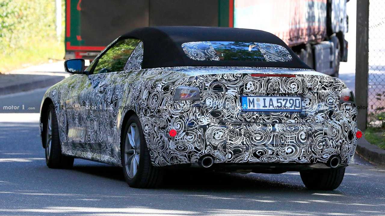 BMW 4 Series Cabriolet Spy Shots