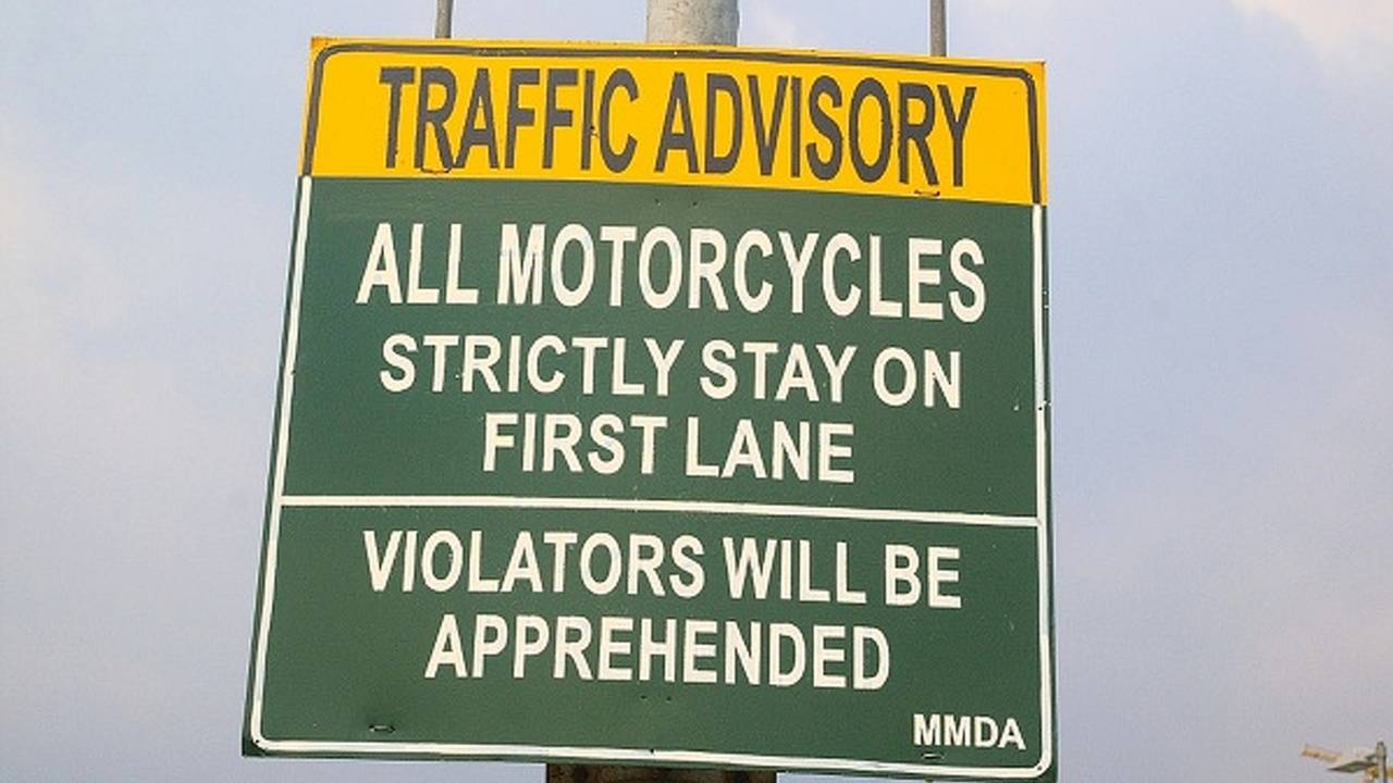 Are motorcycle lanes the new HOV lanes?