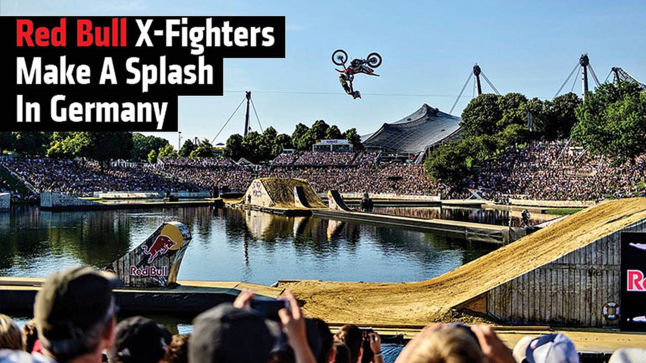 Red Bull X-Fighters Make A Splash In Germany