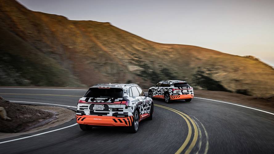 Audi E-Tron prototype at Pikes Peak