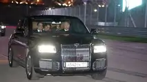 Wladimir Putin testet Aurus Senat