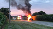 Dodge Challenger Hellcat Fire