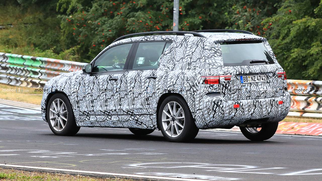 Mercedes GLB-Serisi Nürburgring Casus Fotoğrafları