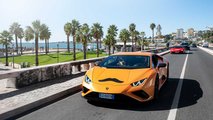Il raduno Lamborghini per la raccolta fondi di Movember